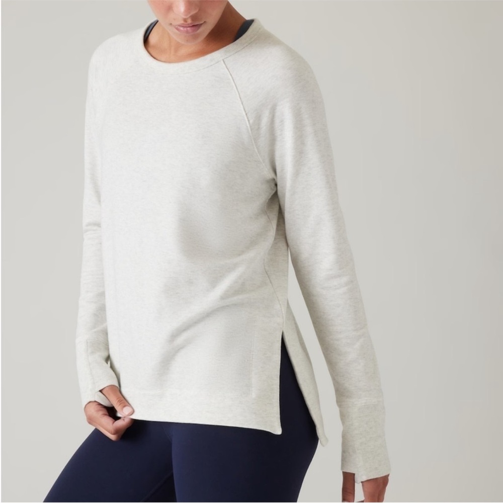 Athleta Coaster Luxe Sweatshirt Size Small